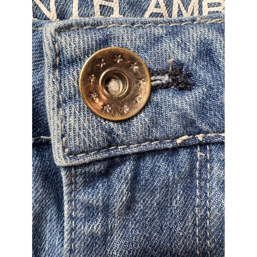 Ninth Hall Dragon Embroidered Baggy Jeans Sz 40x30 Y2K Cyber Grunge Streetwear - Picture 10 of 12